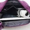 Nylon Multi-Zipper Pocket Sling Bag 6