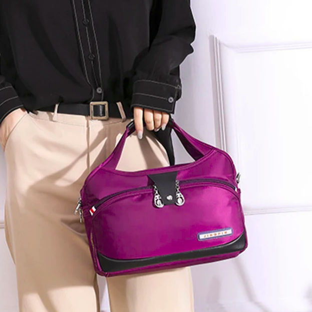 Nylon Multi-Functional Top Handle Bag 2
