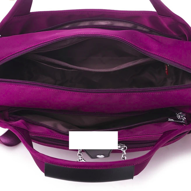 Nylon Multi-Functional Top Handle Bag 6